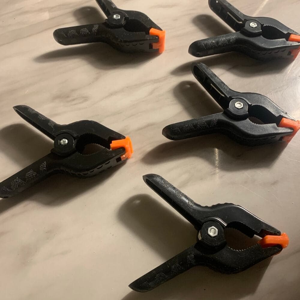 5PC Photo Photography Background Clips Holder Backdrop Pegs Clamps
