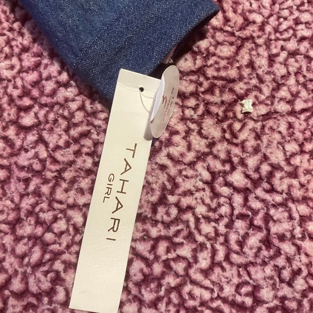 Jacket 12 months Blue and white