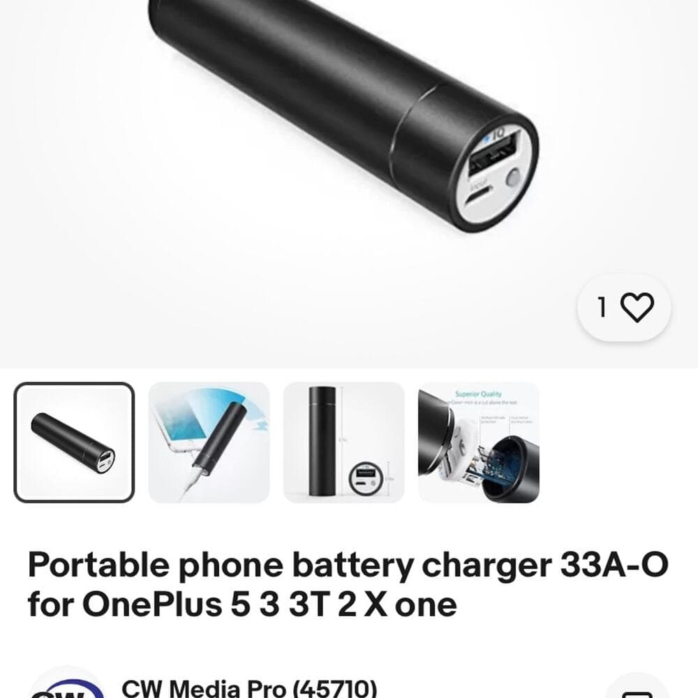 Portable phone battery charger