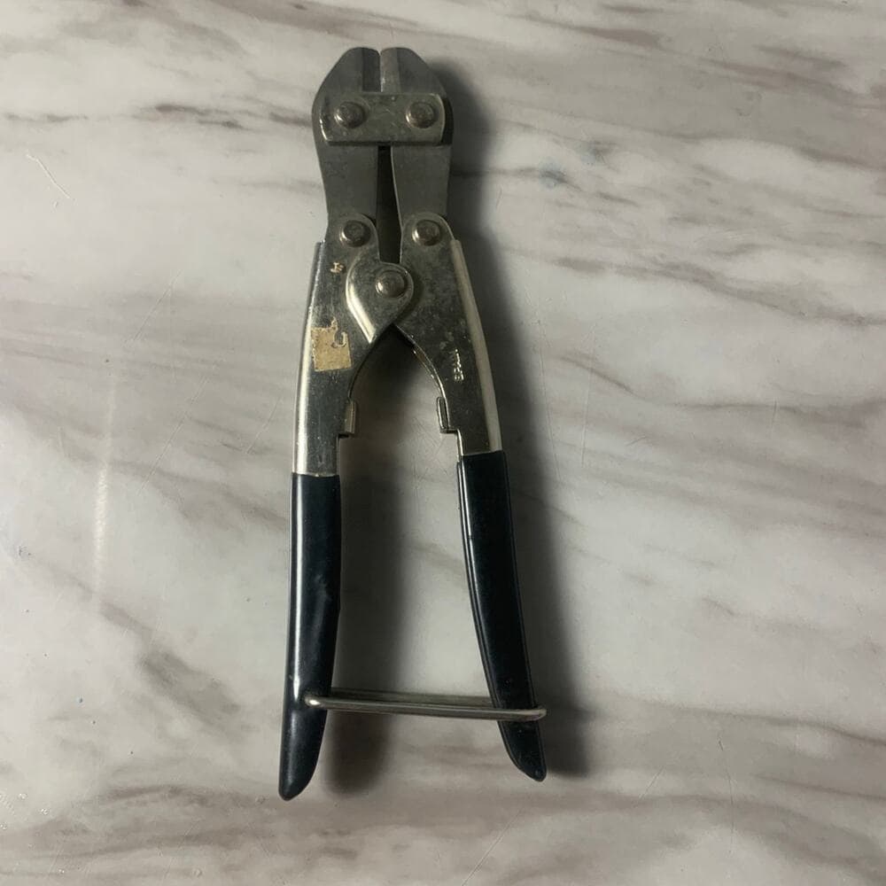 Vintage BF Wire Cutter Pliers w Insulated Handle 8-3/8" Long