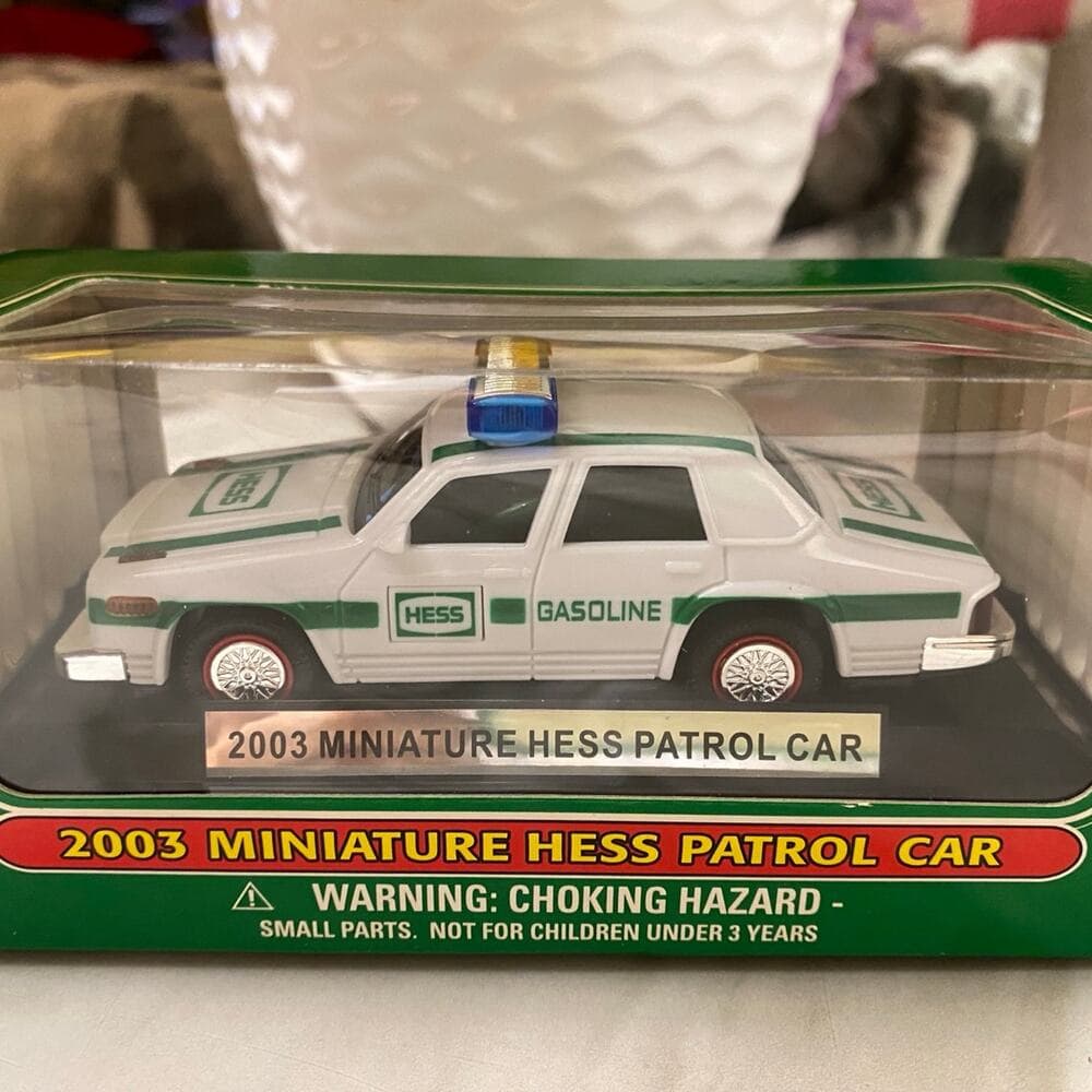 2003 Amerada Hess Miniature Toy Patrol Car New in Box