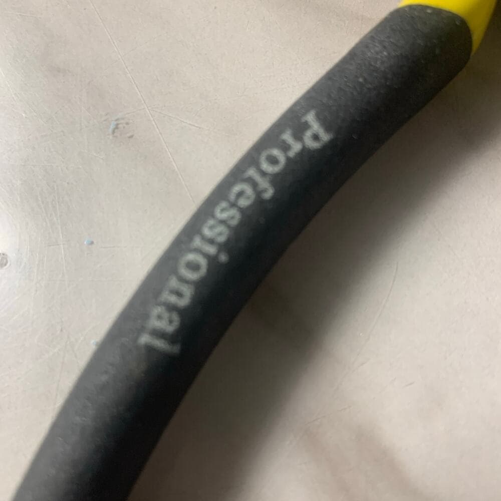 Black & Yellow Wire Cutting