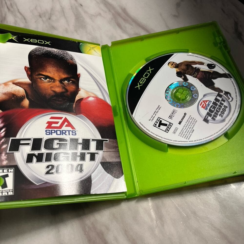 EA Sports Fight Night 2004 Roy Jones (Microsoft Xbox, 2004) Complete