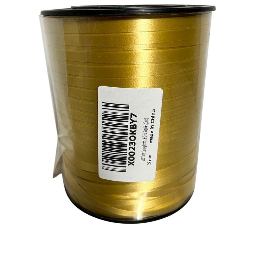 500 Yards Gold Curling Ribbon
