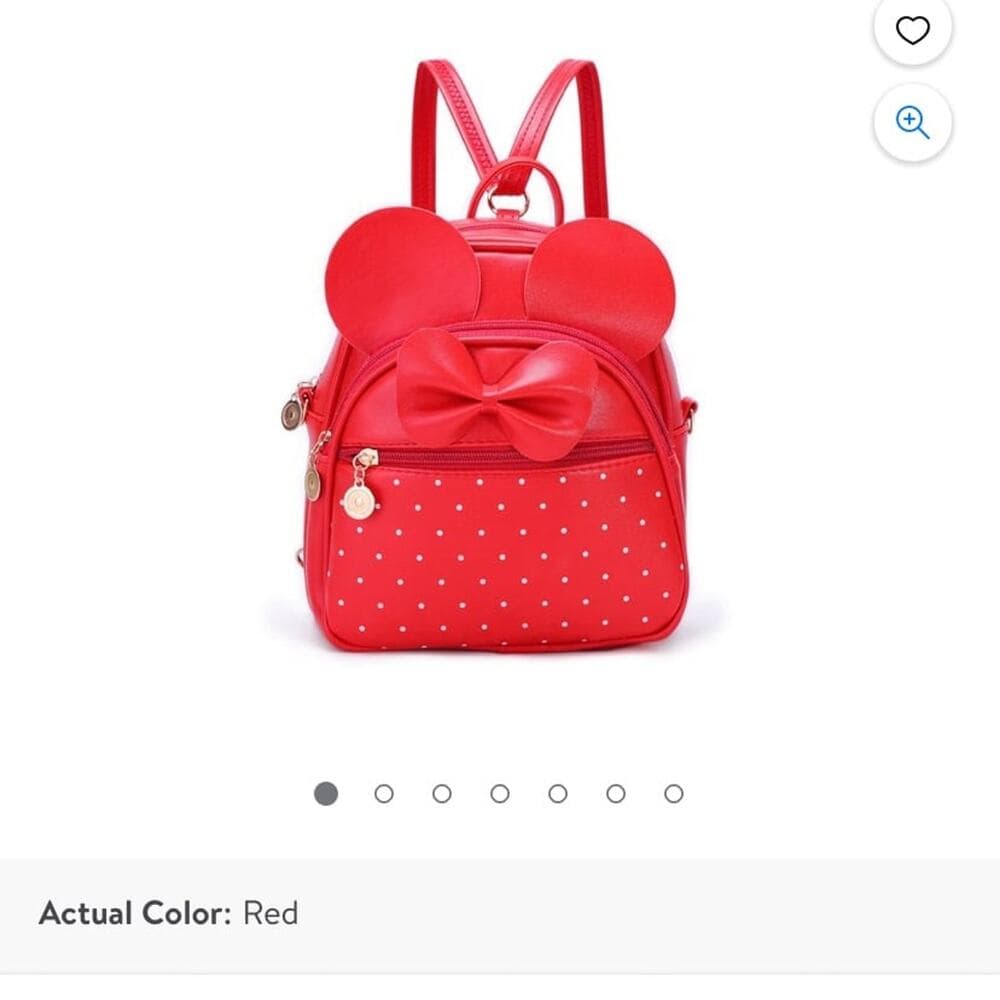 Minnie Mouse backpack bag