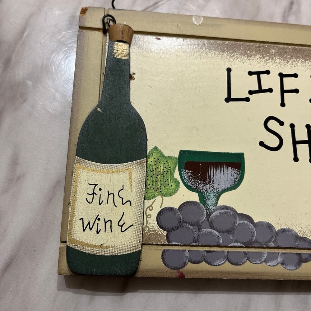 Life Is Too Short… To Drink Cheap Wine Home Decorations