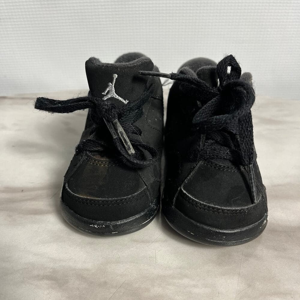 Air Jordan 6 Retro Chrome Metallic Silver For Baby Size 4C