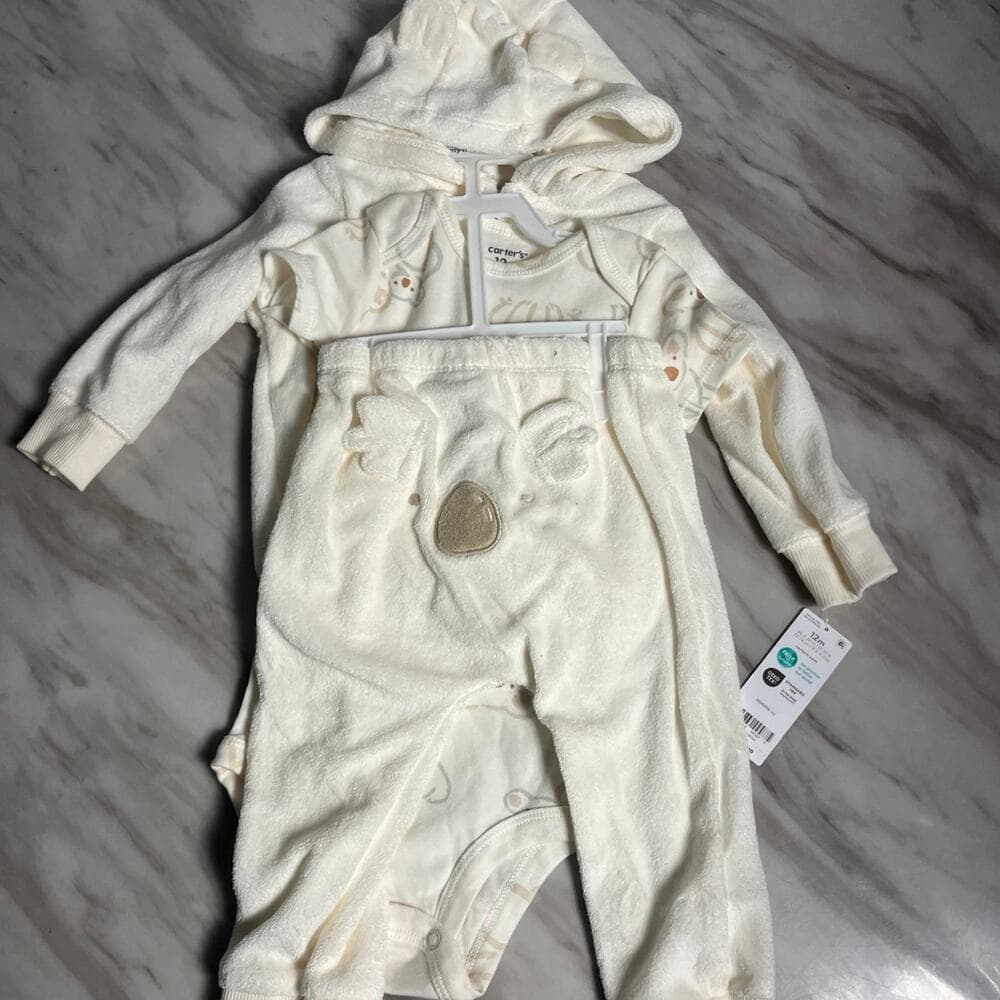 Carter's Baby Unisex 3-pc. Pant Set 12 M