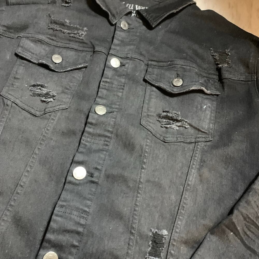 Si tu veux men’s jeans jacket XXXL