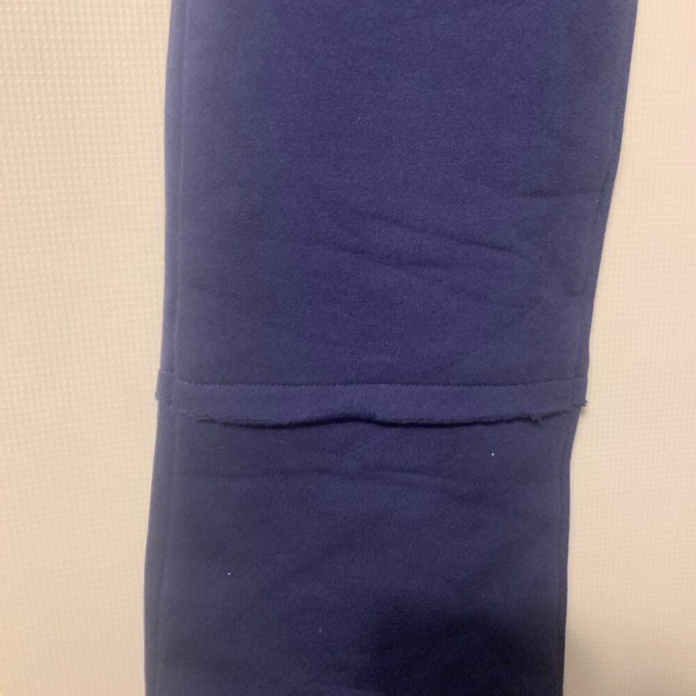 Si tu veux navy superstack sweatpants XL