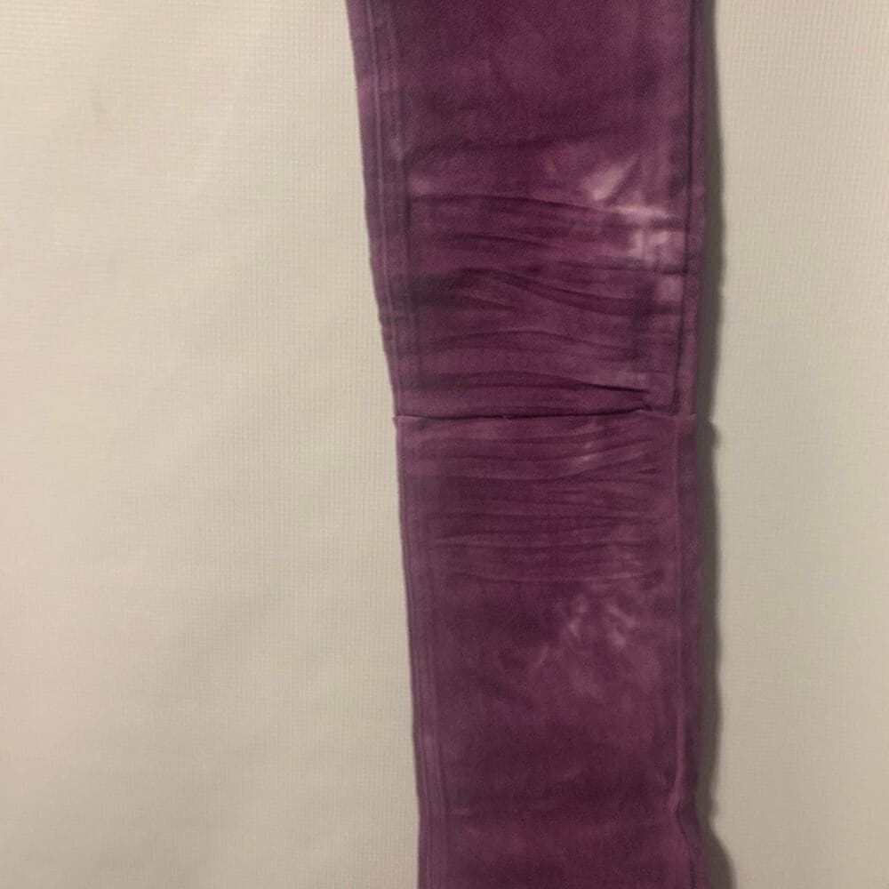 Doctrine Purple Superstack Mens Jeans Size 38