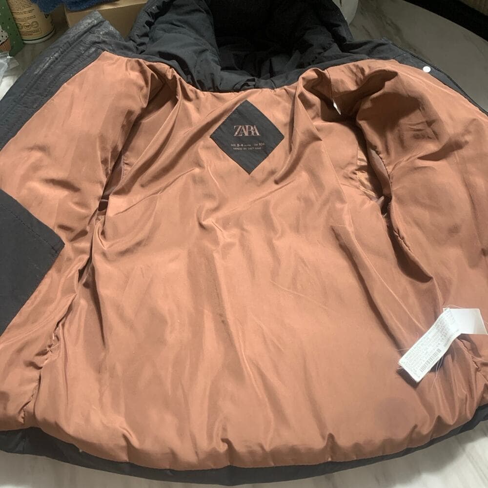 zara Kids Black Jackets Size 3-4