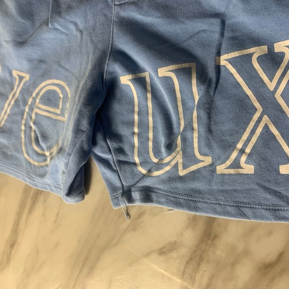 Si Tu Veux Mens Blue Shorts Size XL