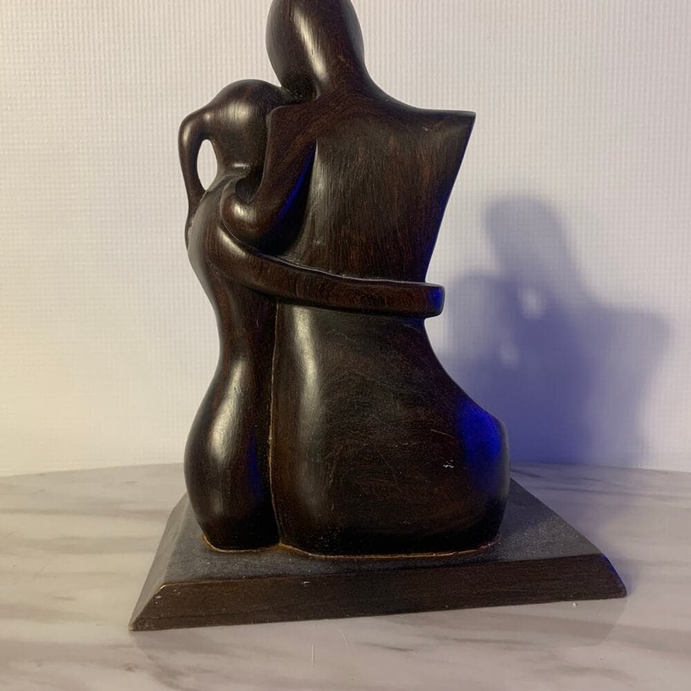 BN Beautiful Woman/Man/ Marble Figurine Sculpture Decor