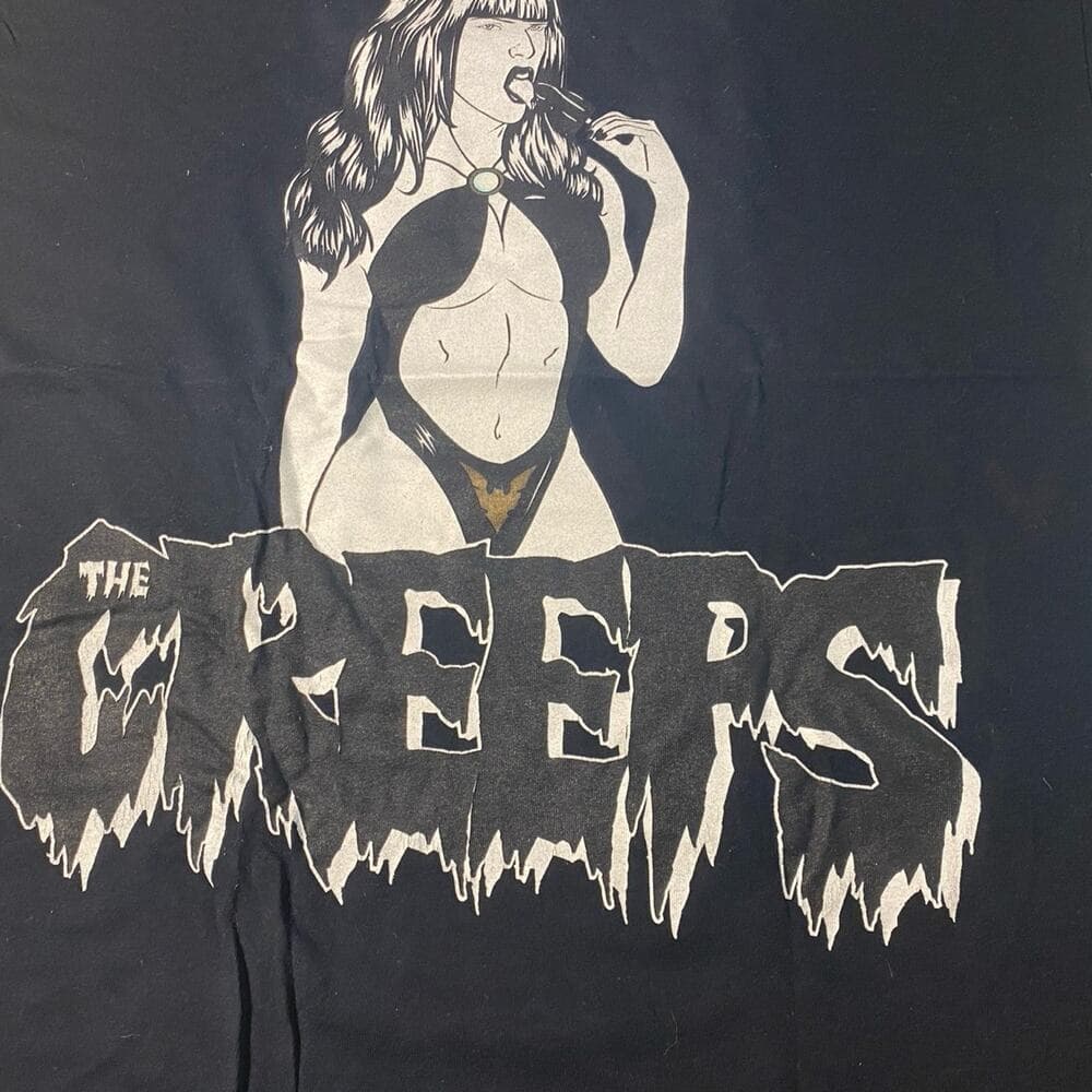 T-Shirt mens black size L