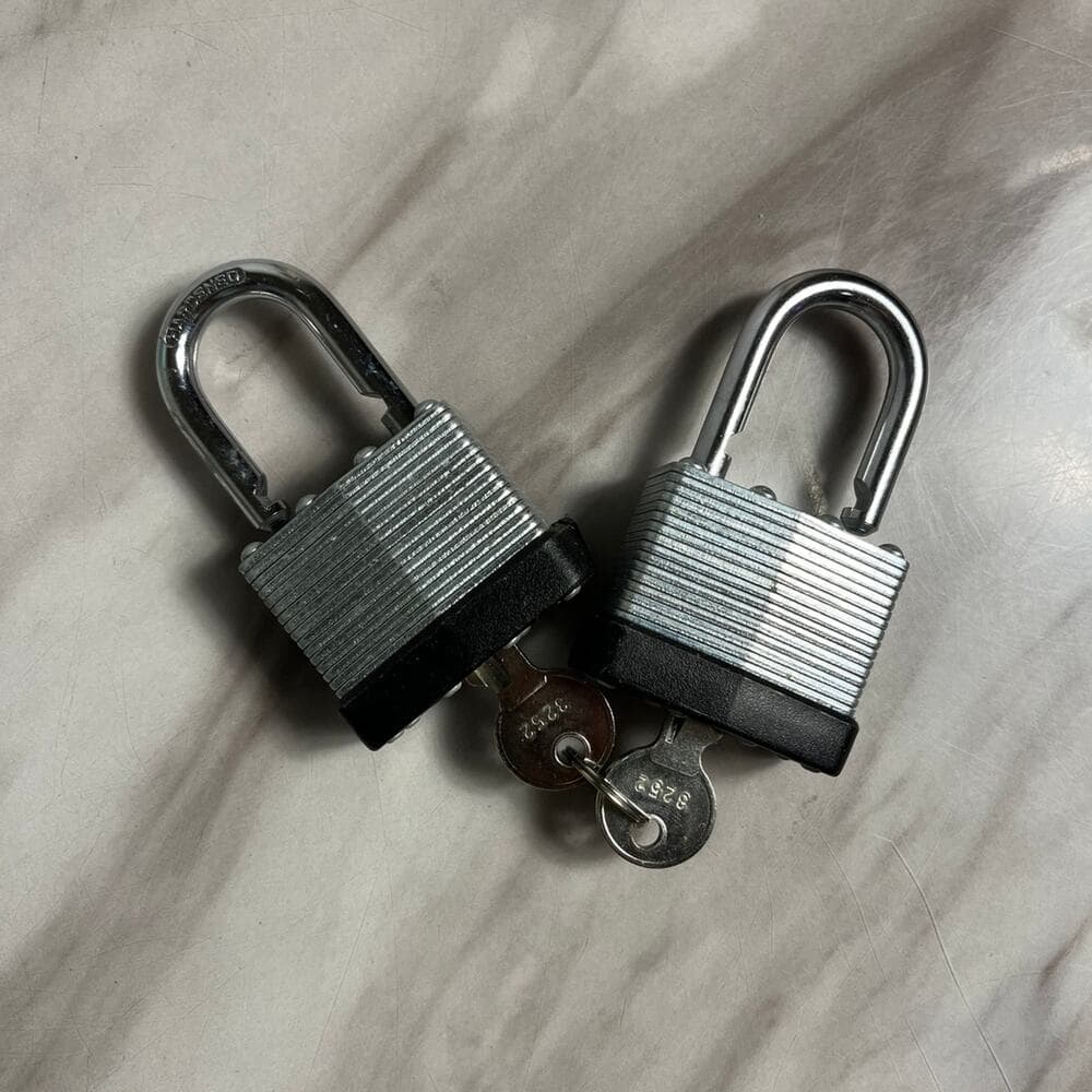 A Bundle Of 2 40mm Locks