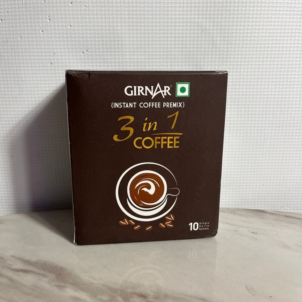 Girnar Instant Premix 3 in 1 Coffee (10 Sachets)