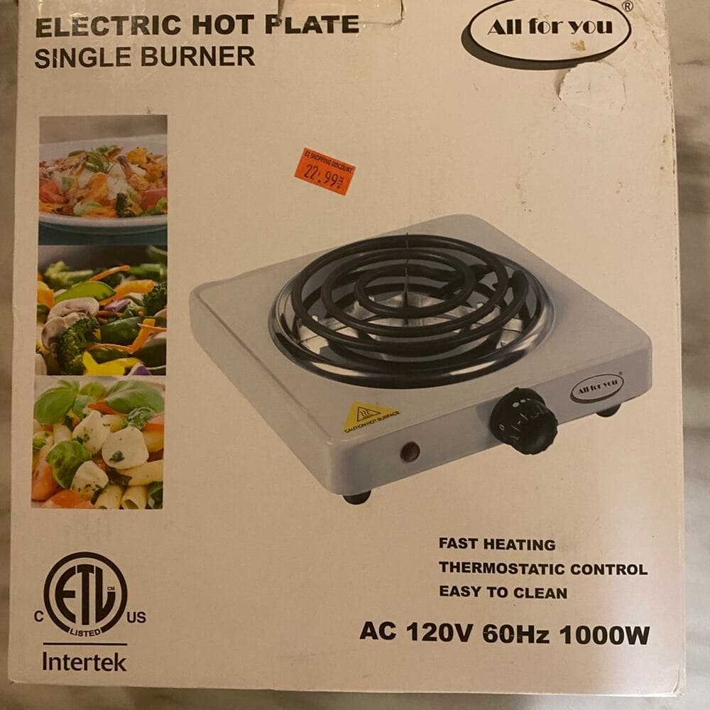 Electric Hot Plate Single Burner