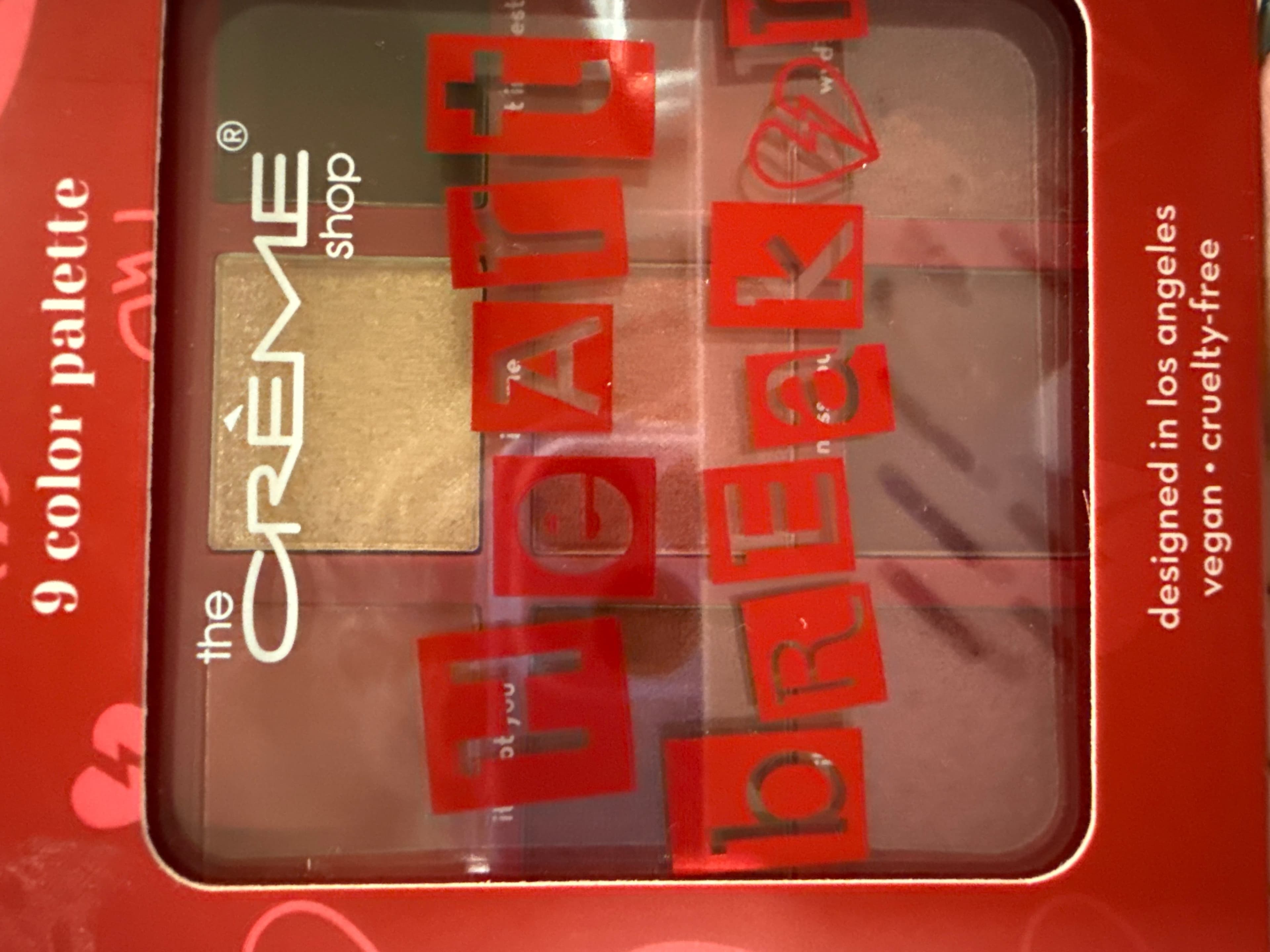 The Crème Shop - So Shady Eyeshadow Palette (Heartbreaker)