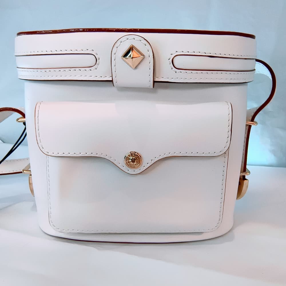 NWT REBECCA MINKOFF (New) Craig Leather Camera Case Crossbody Bag in White