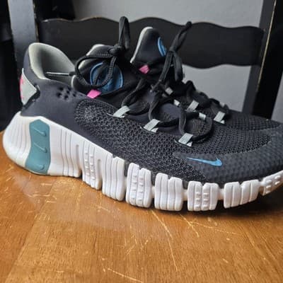 Nike Free Metcon 4 Black Mica Green Shoes Women’s Sz 10(CZ0596 004) Running