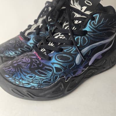 PUMA x LaMelo Ball MB 04 Reflections Black Ravish Size 12C Kids