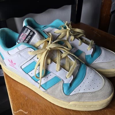 Size 11 adidas Forum CL Low White Mint Rush