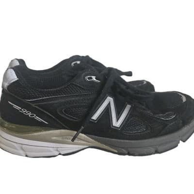 New Balance 990v4 Shoes Black Gray W990BK4 Training Sneakers Women’s US Sz 8