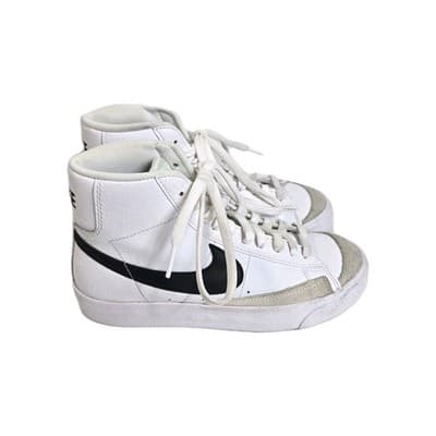 Nike Blazer Mid ‘77 GS DA4086-100 White/Black Youth 4Y Sneakers Shoes