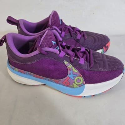 Nike Zoom Freak 5 GS Alphabet Bros Purple Basketball 4Y