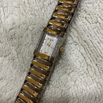 Ladies Bulova 98R67 Gold & Diamonds Watch