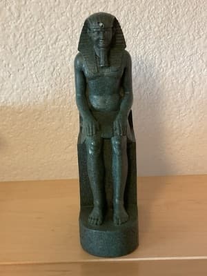 Vintage History Egyptian Colossal Statue of Pharaoh Ramesses II Ramses 8"
