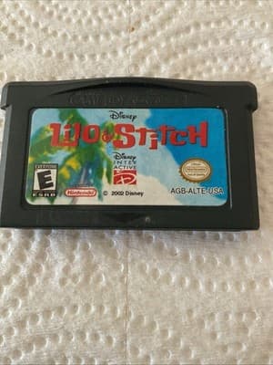 Nintendo Advanced Game Boy LILO & STITCH 2002 Disney Interactive Cartridge