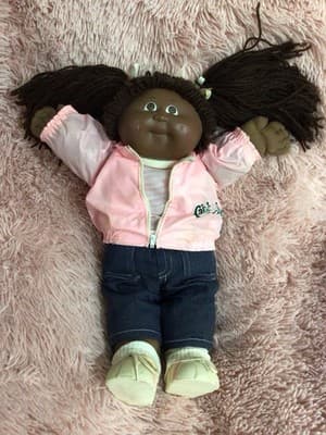 Cabbage Patch Black African American 1983 Pigtails Vintage Xavier Roberts
