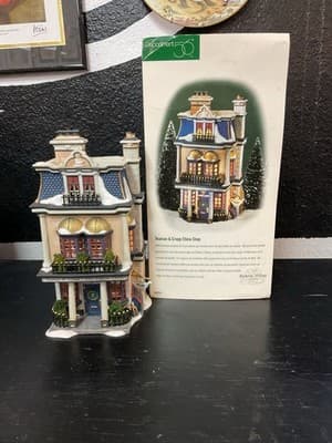 Dept. 56 Dickens Village 1998 Teaman & Crupp China Shop #58314