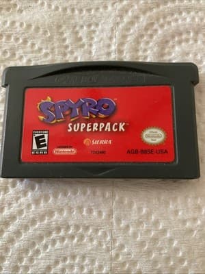 Nintendo Advanced Game Boy SPYRO Superpack Game Cartridge Never Used