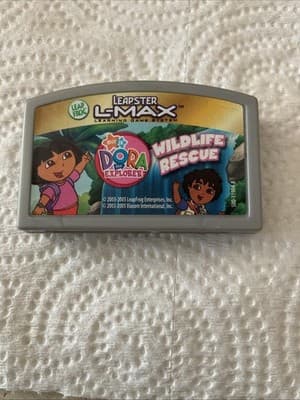 Leapster L-Max Dora The Explorer Wildlife Rescue Cartridge