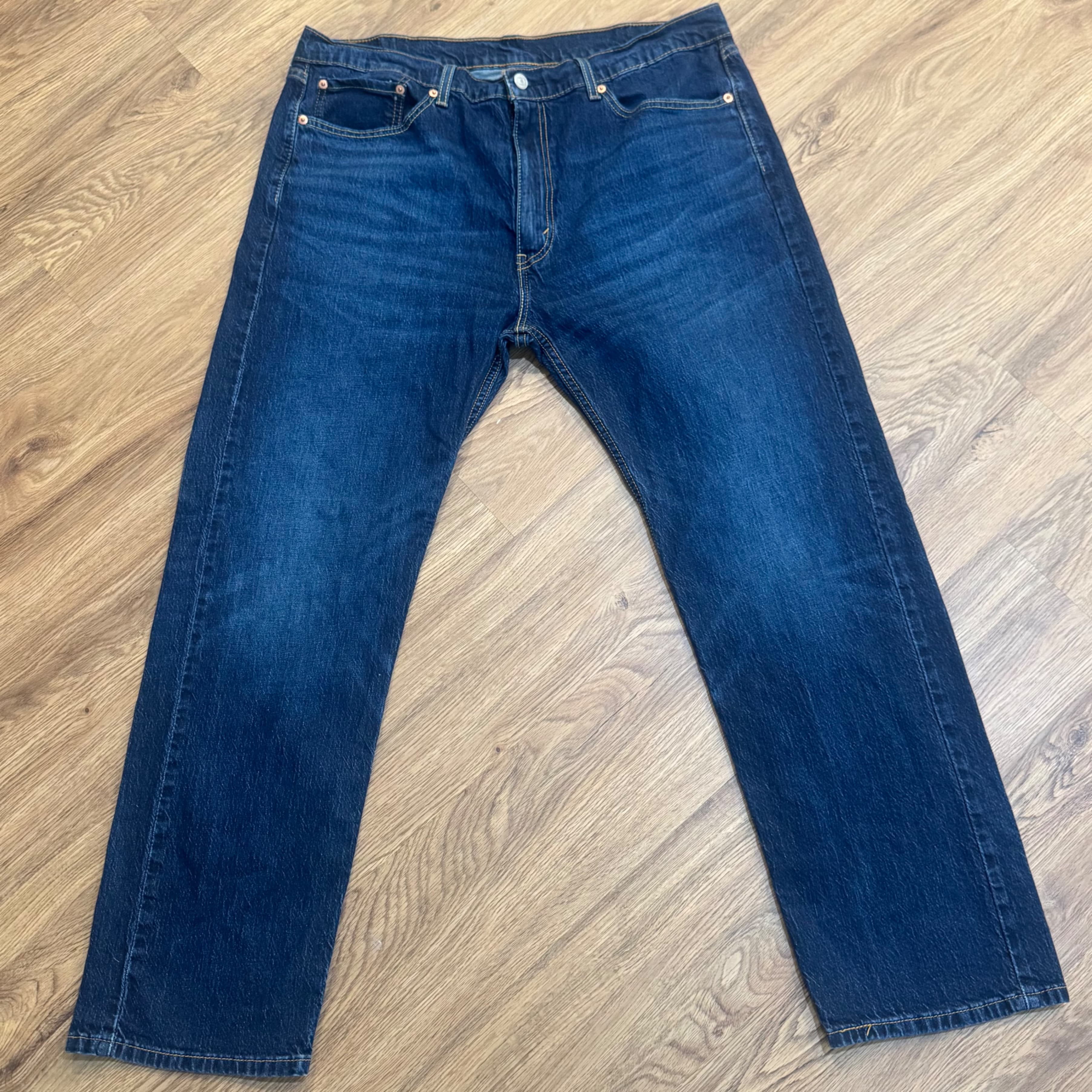 Levi's Men's 505 Original Fit Jeans 34x32 Dark Wash