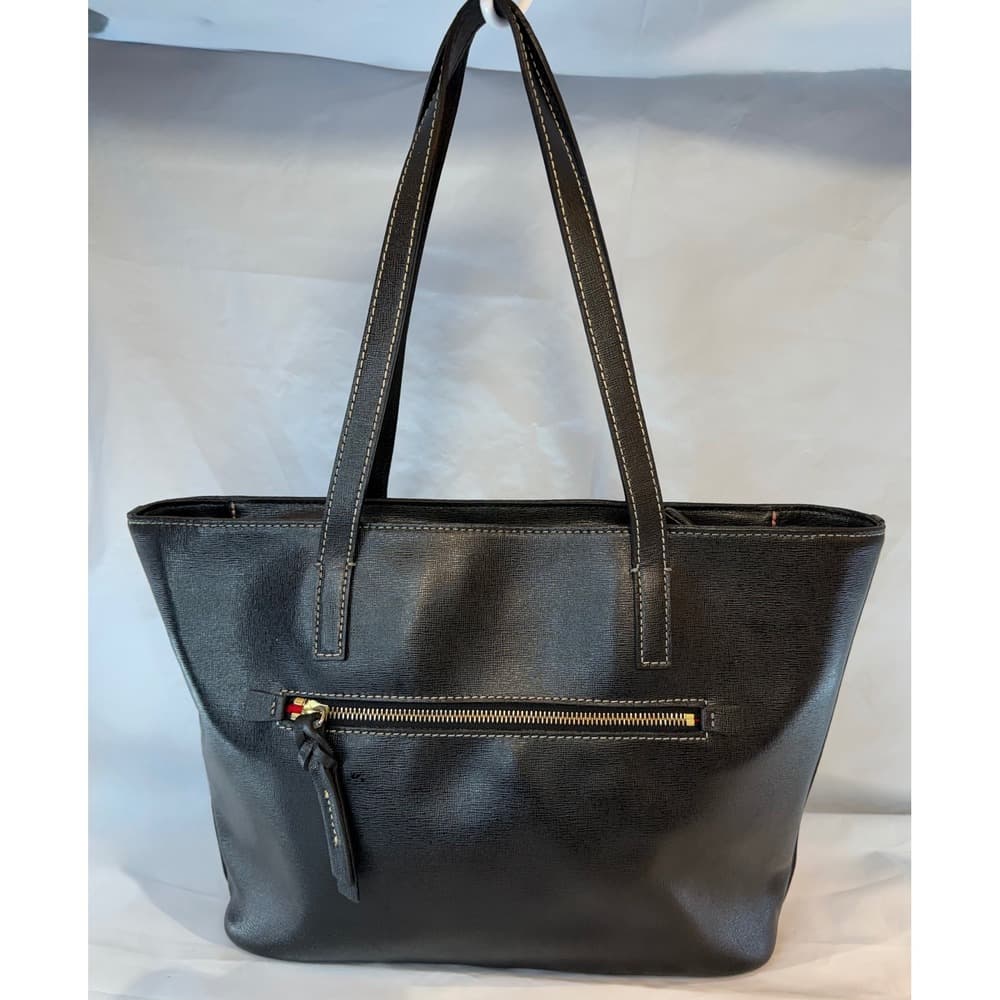 DOONEY & BOURKE Saffiano Small Charleston Shopper Tote in Black