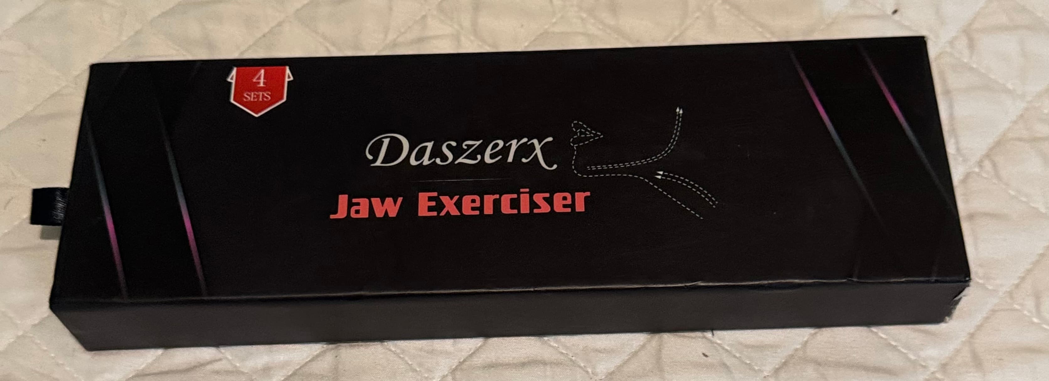 Daszerx Jaw Exerciser 4 Sets for Facial Toning