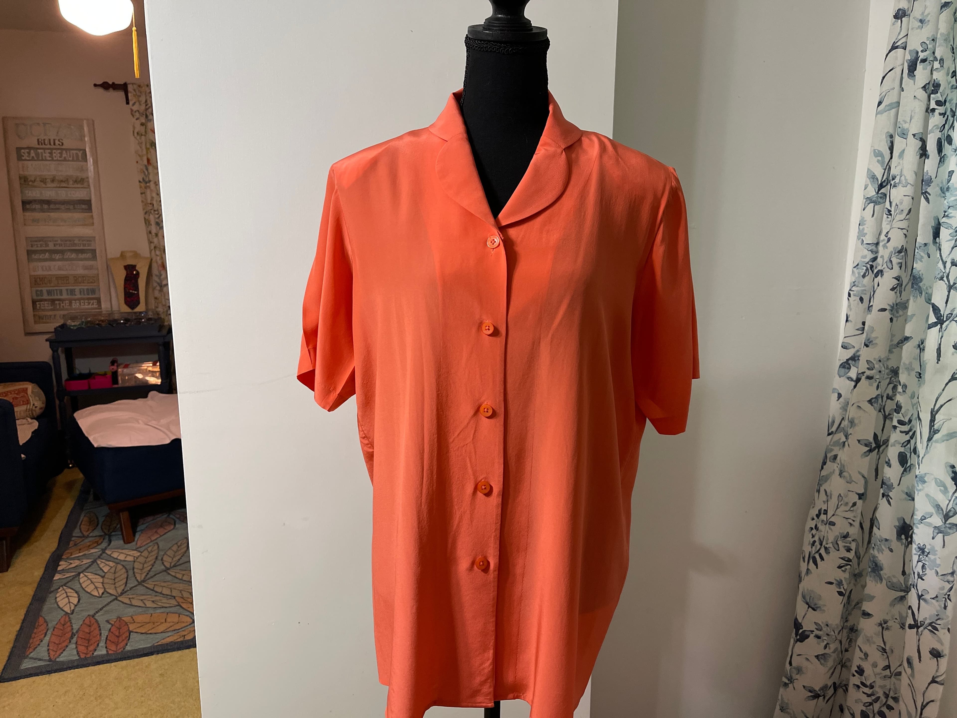 Lizden Silk Blouse Size S