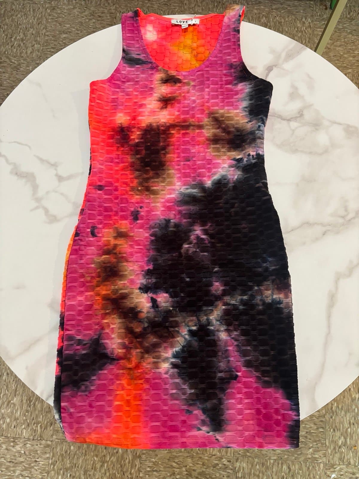 Dyed dress
