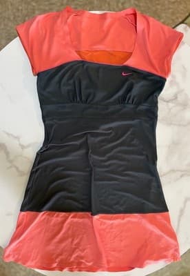 ● RARE SERENA WILLIAMS FRENCH OPEN 2009 TENNIS DRESS SKIRT NIKE SIZE WOMENS M ●