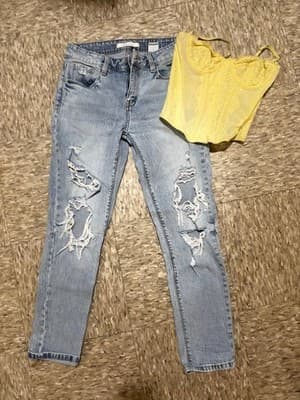 jeans & corset