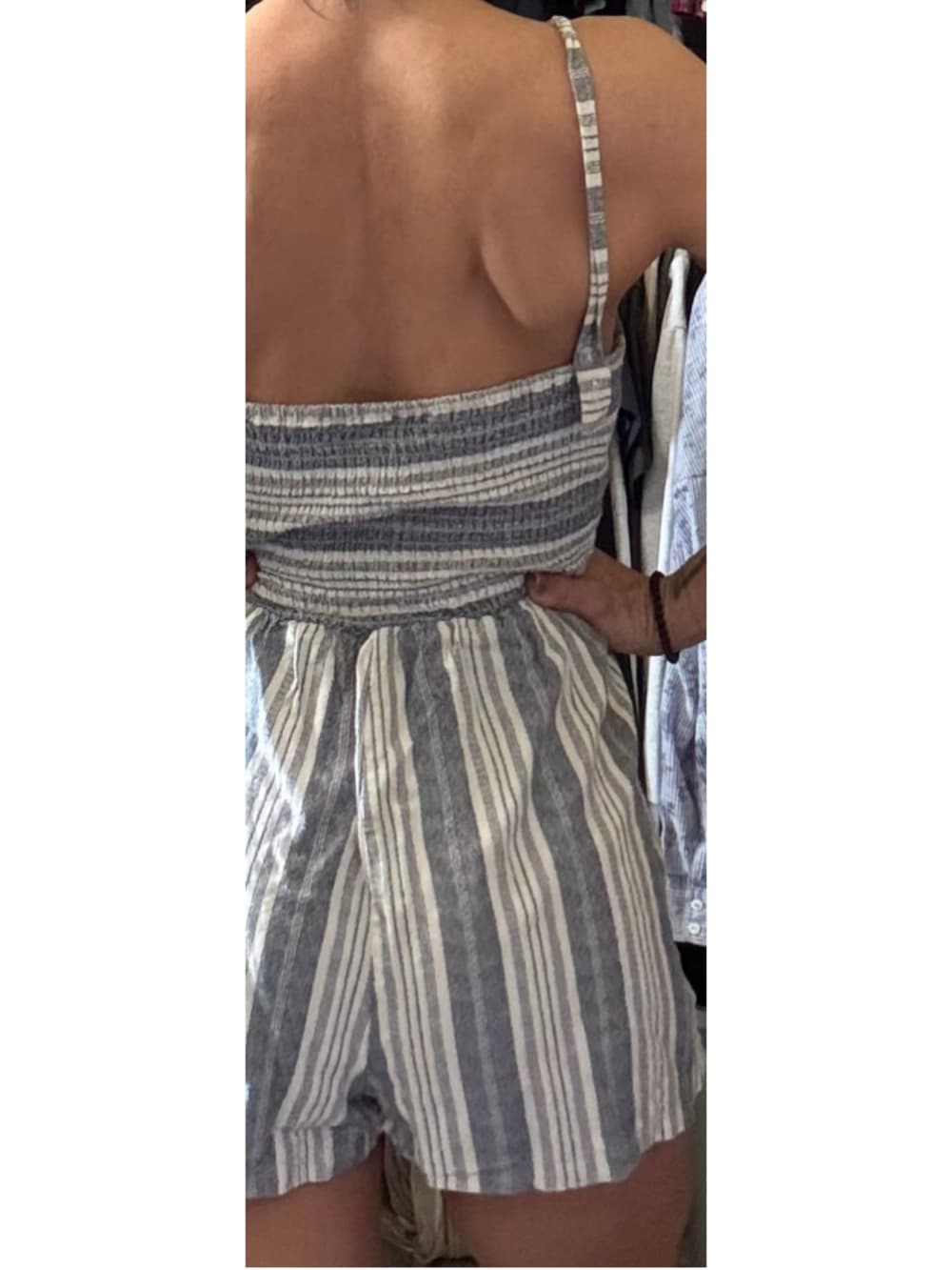Sailor style romper