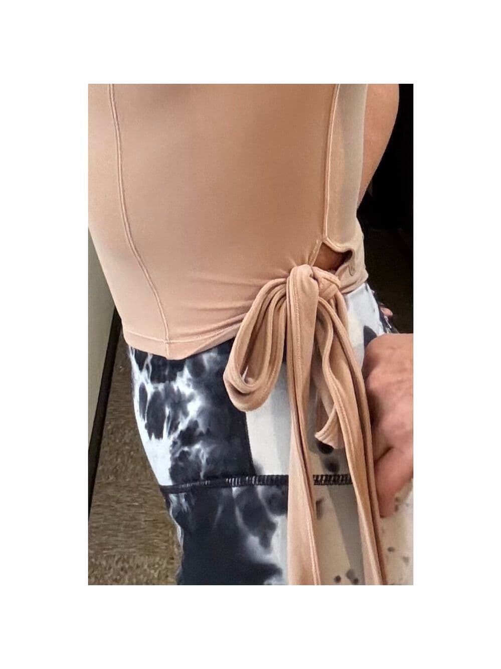 Lululemon Crop tie tank