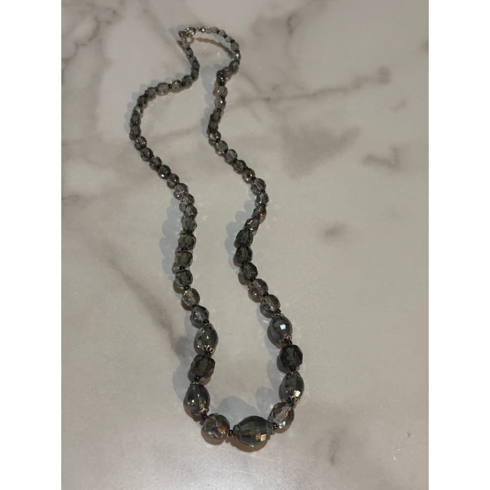 Joan Rivers Grey Necklace