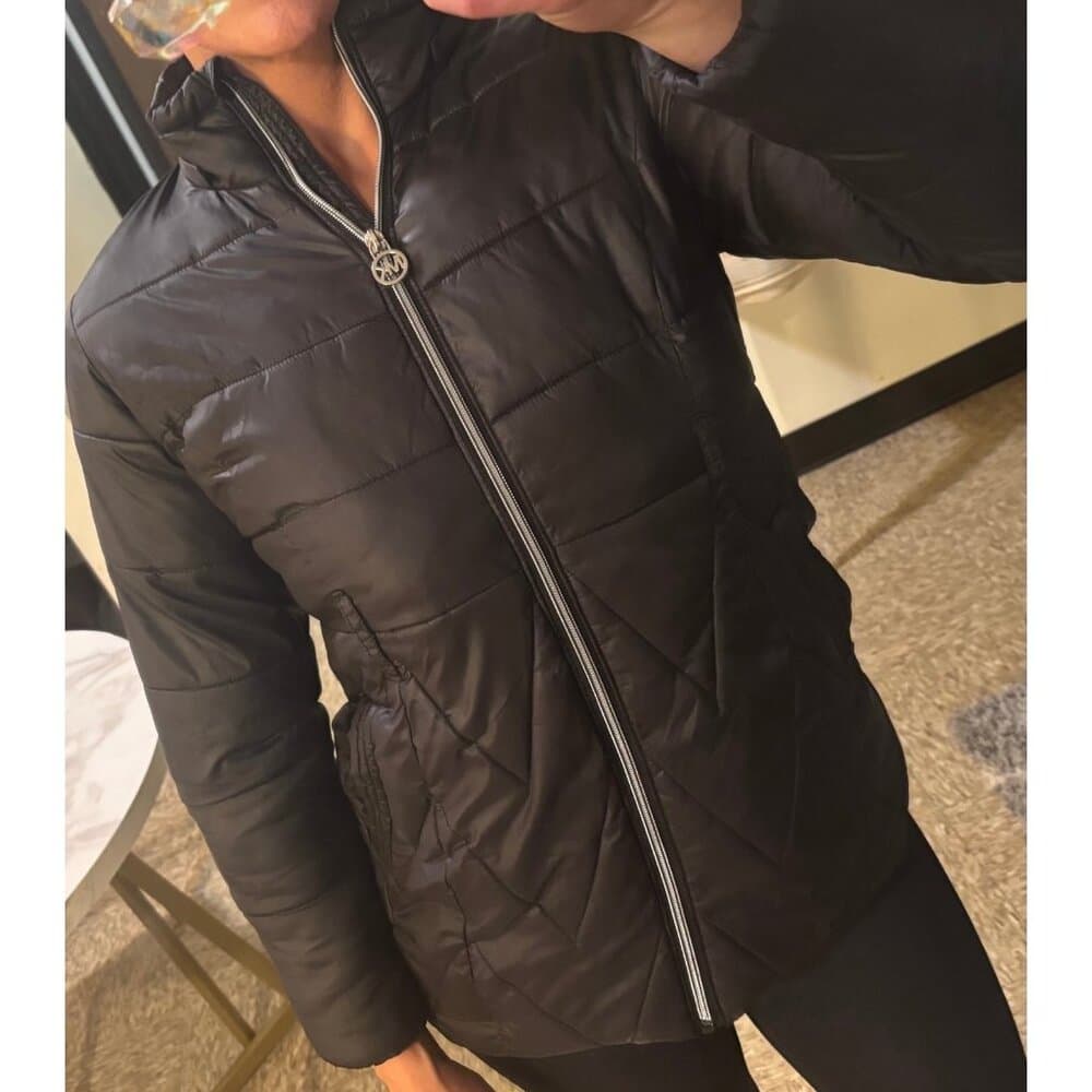 Michael Michael Kors kids black Puffer jacket Kids 10/12