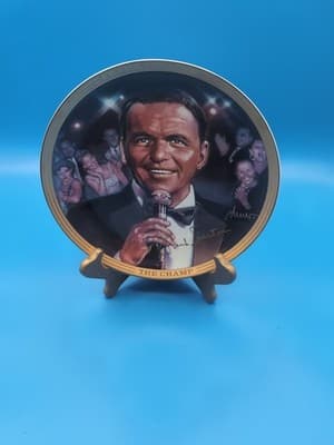 Frank Sinatra Franklin Mint Musical CollectorPlate Strangers in the Night