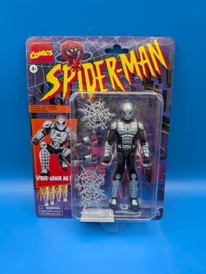 Marvel Legends Series Spider-man Retro Spider-Armor Mk 1 Spider-Man 6"